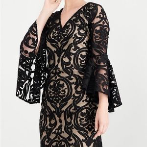 MSK Bell sleeve burnout 👗